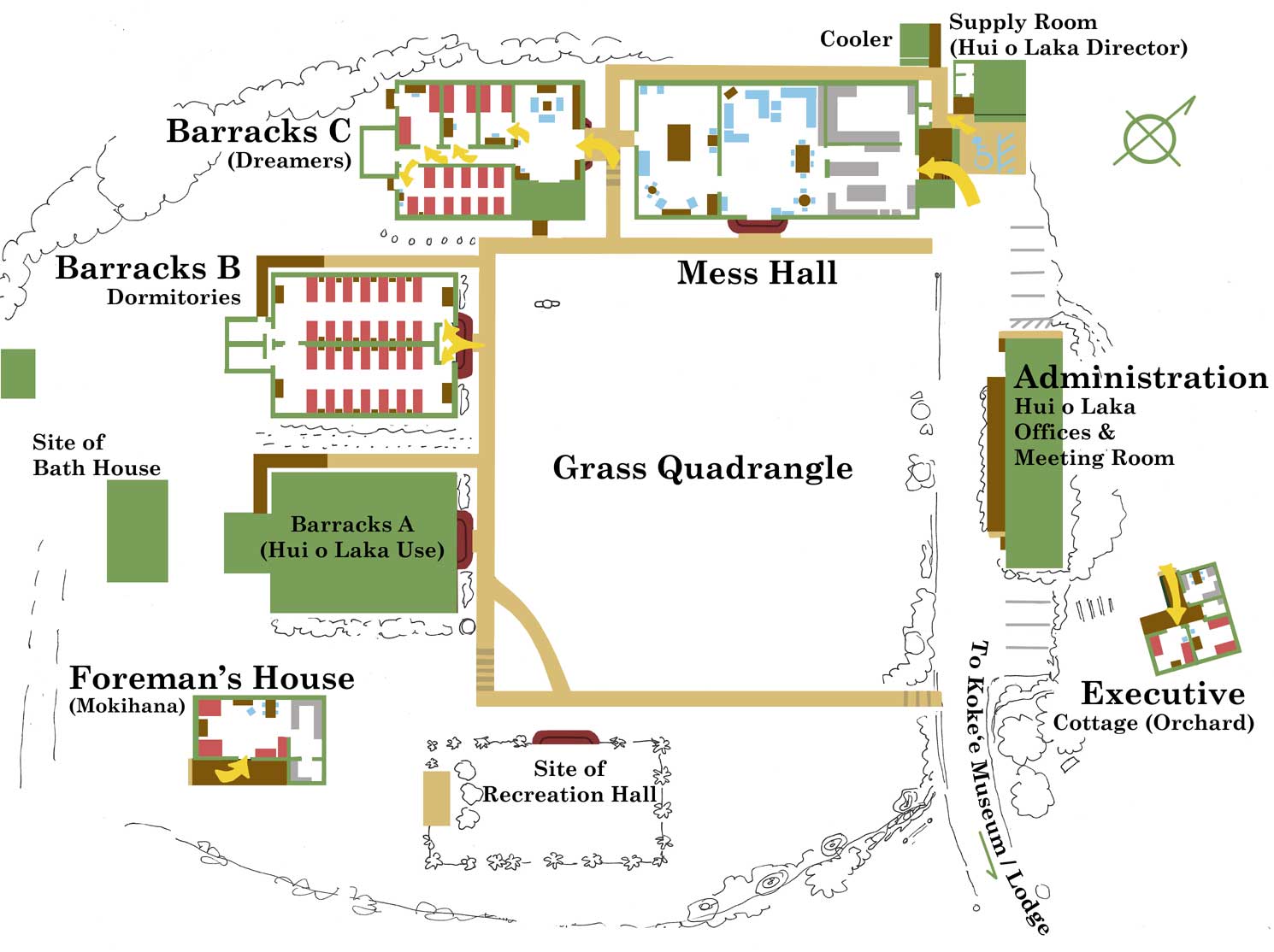 CCC Camp Site Map