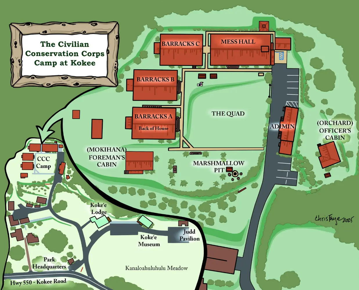 CCC Camp Diagram 1